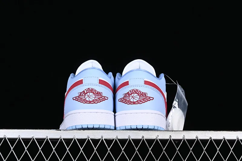 All categories Air Jordan Jordan series basketball shoes Air Jordan 1 Low Z version Air Jordan 1 Low AJ1 Joe 1 white blue red toe low-top cultural casual sneakers DC0774-164